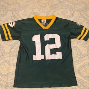 Kids Large Aaron Rodgers jersey smoke free dog free home